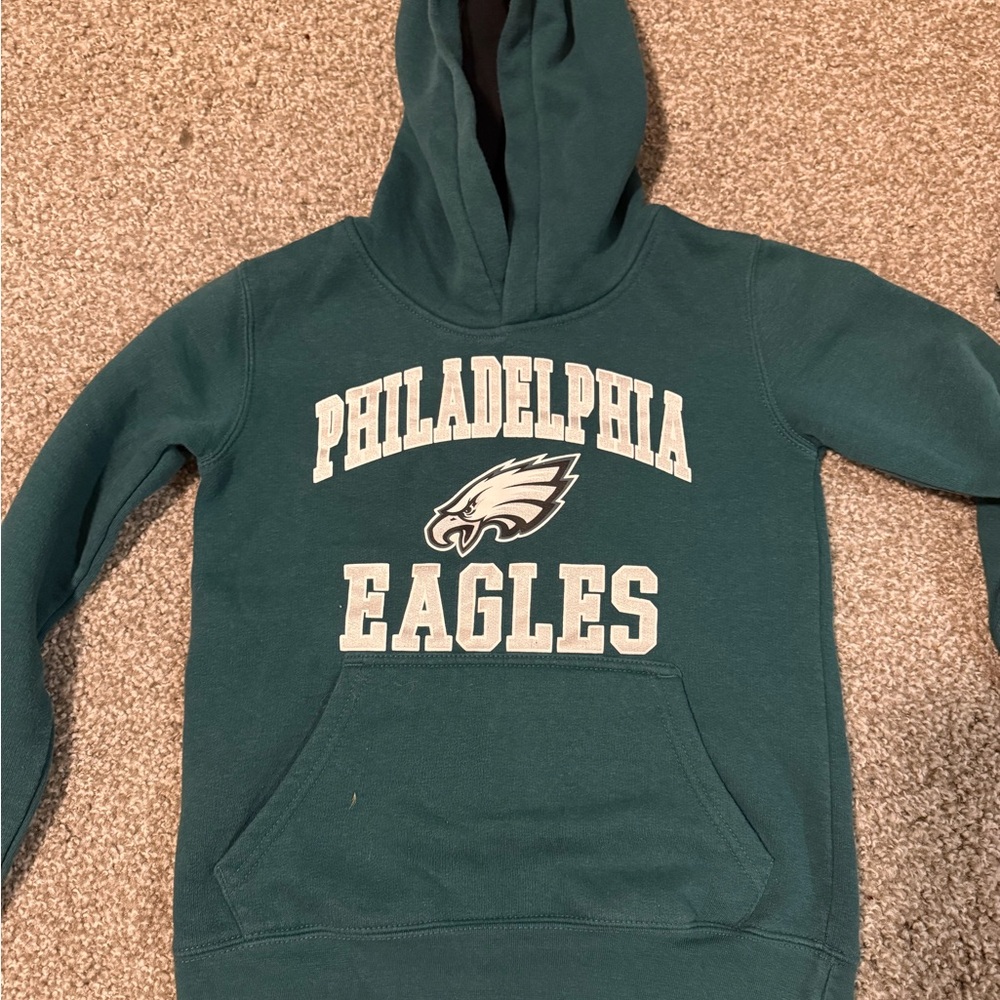 NFL Team Apparel Youth Teal Hoodie